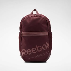 Reebok Workout Ready Active Graphic Rucksack Damen - Bordeaux - DE 961-XWC